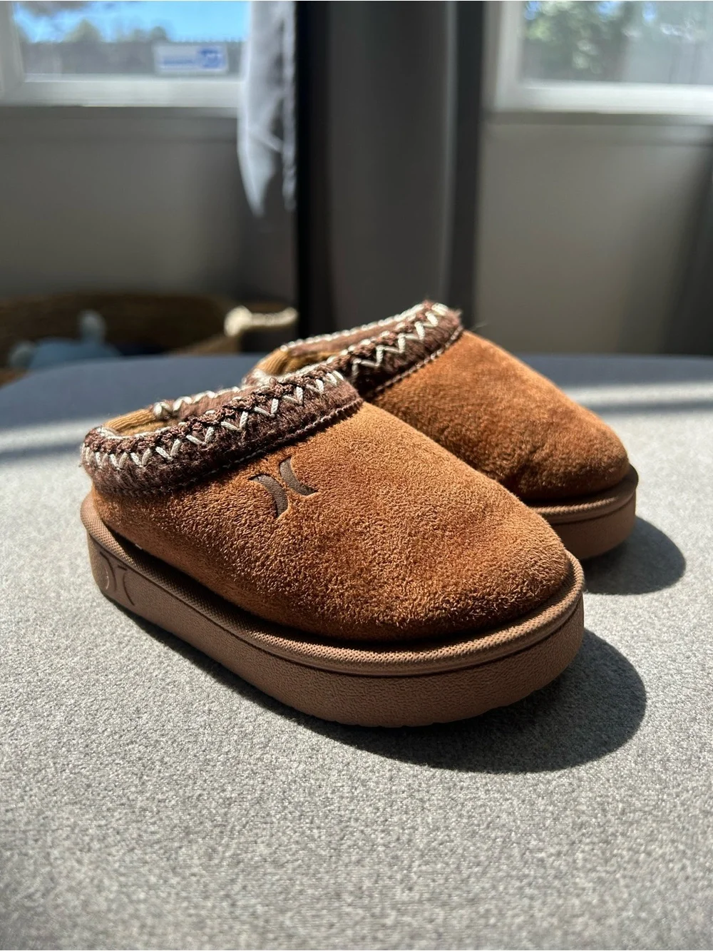 Hurley Cozy Baby Slippers